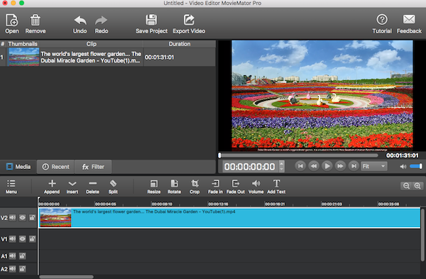 Video Editor MovieMator Pro