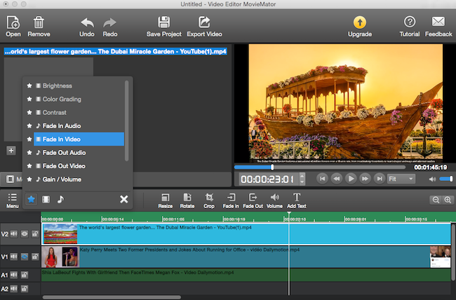 MovieMator Free Mac Video Editor