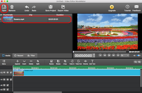 crop video editor mac free