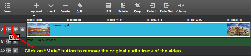 add audio to video